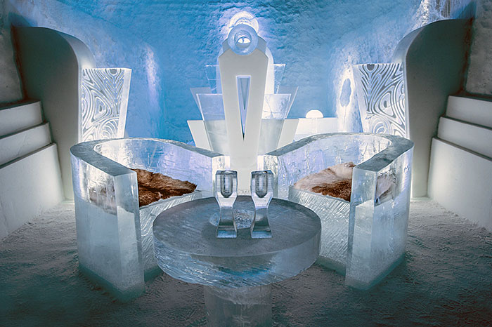 Luxury Igloos and Ice Hotels
